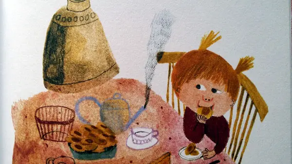 Lotta by Astrid Lindgren & Beatrice Alemagna  Landscape illustration,  Picture books illustration, Picture illustration