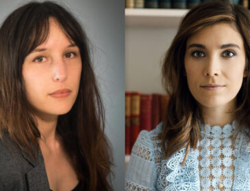 Portraits of author Victoria Mas and Novelist A. Victoria Joukovsky